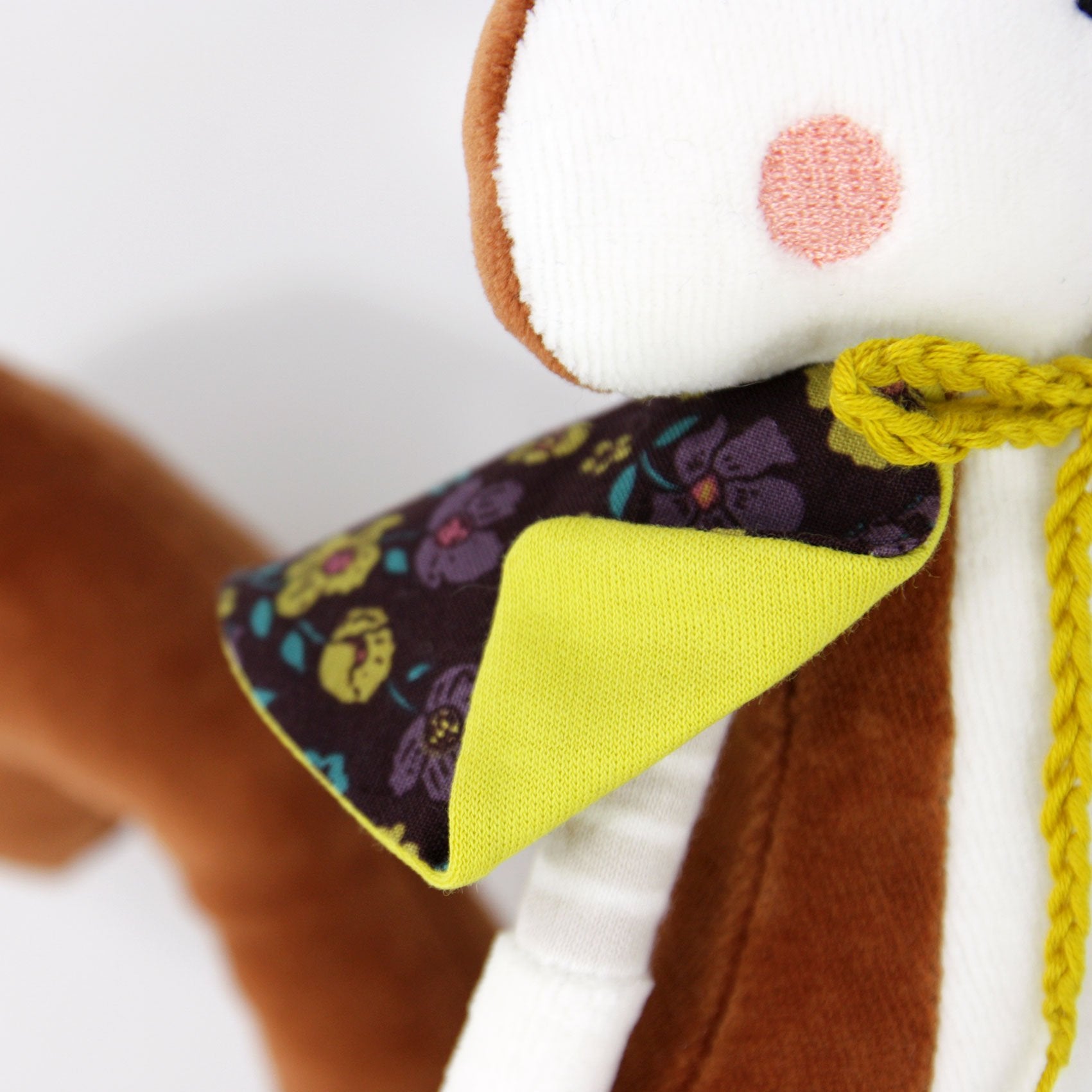 Doudou écureuil déco enfant, garçon et fille