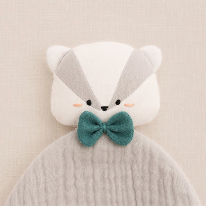 Doudou lange "Blaireau"