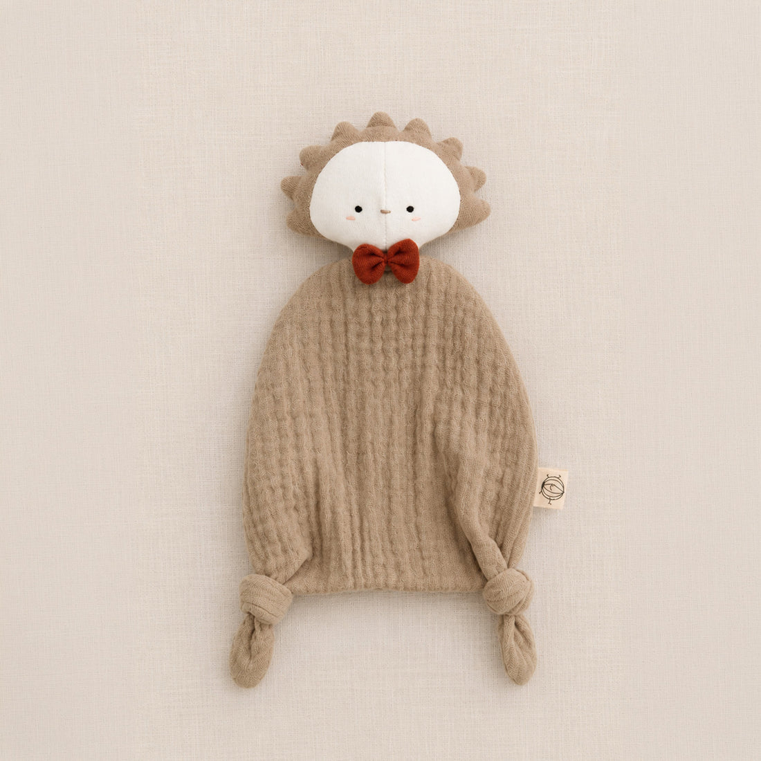 Doudou lange hérisson Trotte Noisette couleur taupe